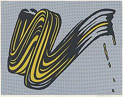 Roy Lichtenstein - Brushstroke, 67103-7, Van Ham Kunstauktionen