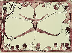 Cornelia Schleime - Er winkte zum Abschied und ich verlor meinen Arm im Schnee, 78023-25, Van Ham Kunstauktionen