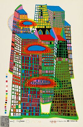 Friedensreich Hundertwasser - Good Morning City, 55122-1, Van Ham Kunstauktionen