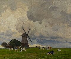 Friedrich Kallmorgen - Hollaendischer Bauernhof, 66544-1, Van Ham Kunstauktionen