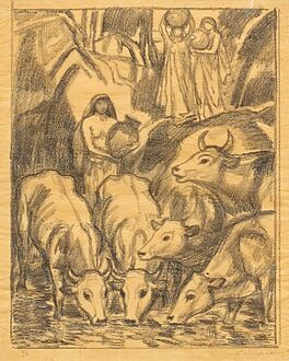 Ludwig von Hofmann - An der Tränke, 81140-1, Van Ham Kunstauktionen