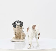 Meissen - Zwei Jagdhunde, 75074-70, Van Ham Kunstauktionen