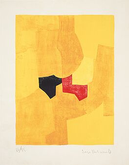 Serge Poliakoff - Composition jaune, 57081-2, Van Ham Kunstauktionen