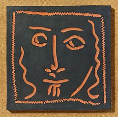 Pablo Picasso - Curly haired face, 56563-2, Van Ham Kunstauktionen