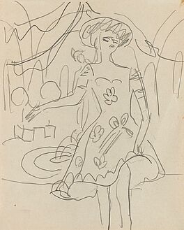 Ernst Ludwig Kirchner - Taenzerin, 76949-36, Van Ham Kunstauktionen