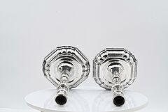 Gerardus Huels - Paar Leuchter mit Regencedekor, 75391-1, Van Ham Kunstauktionen