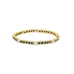 Saphir-Diamant-Armband, 81947-27, Van Ham Kunstauktionen