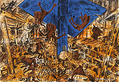 Joerg Immendorff - Auktion 317 Los 748, 50319-7, Van Ham Kunstauktionen