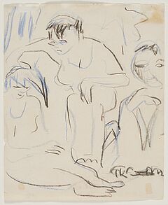 Ernst Ludwig Kirchner - Nach dem Bade, 77260-15, Van Ham Kunstauktionen