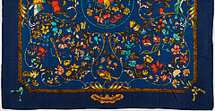 Hermes - Schal Pierres d Orient et d Occident, 79160-7, Van Ham Kunstauktionen