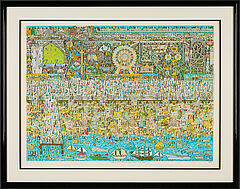 James Rizzi - The last Stop is Coney Island, 81417-4, Van Ham Kunstauktionen