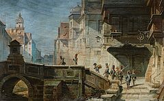 Münchner Schule - Die Scharwache, 80877-5, Van Ham Kunstauktionen