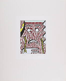 Roy Lichtenstein - Head with Braids, 75088-1, Van Ham Kunstauktionen