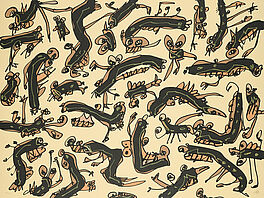 Antonio Saura - Lenvie, 60174-571, Van Ham Kunstauktionen