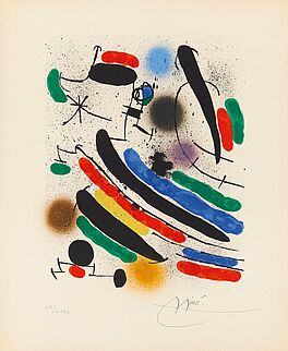 Joan Miro - Auktion 404 Los 491, 61655-3, Van Ham Kunstauktionen