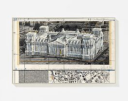 Christo Christo Javatscheff - Wrapped Reichstag Project for Berlin Platz der Republik Spree Ebertstr Scheidemannstr Brandenburger Tor Unter den Linden, 56800-2669, Van Ham Kunstauktionen