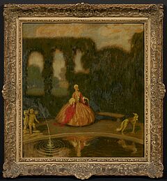 Dame im Park, 79663-2, Van Ham Kunstauktionen