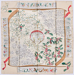 Hermes - Carre Neige dAntan, 69664-182, Van Ham Kunstauktionen