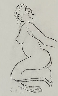 CO Paeffgen - Maedchenakt, 65516-21, Van Ham Kunstauktionen