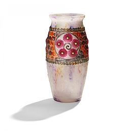 Gabriel Argy-Rousseau - Vase Medaillons fleuris, 68007-25, Van Ham Kunstauktionen