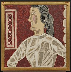 Bruno Goller - Frau in weisser Bluse, 78083-17, Van Ham Kunstauktionen