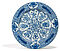 Grosser Teller mit Blueten der vier Jahreszeiten, 65438-2, Van Ham Kunstauktionen