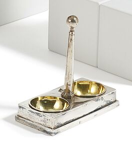 Muenchen - Gewuerzgefaess mit facettiertem Mittelgriff, 80981-79, Van Ham Kunstauktionen