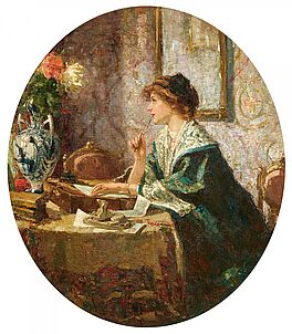 Robert Graafland - Die Briefschreiberin, 81497-1, Van Ham Kunstauktionen