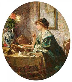 Robert Graafland - Die Briefschreiberin, 81497-1, Van Ham Kunstauktionen