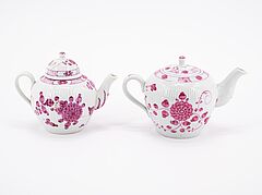 Grosses Konvolut Meissen Indisch Purpur, 76821-105, Van Ham Kunstauktionen