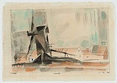 Lyonel Feininger - Windmuehle, 76574-23, Van Ham Kunstauktionen