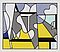 Roy Lichtenstein - Cow Triptych Cow Going Abstract, 76854-1, Van Ham Kunstauktionen