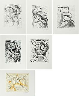Jonathan Meese - Serie von 6 Radierungen, 65276-17, Van Ham Kunstauktionen