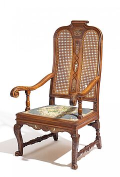 Niedersachsen - Barock Armlehnsessel, 62093-51, Van Ham Kunstauktionen