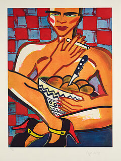 Elvira Bach - Ohne Titel, 81308-17, Van Ham Kunstauktionen