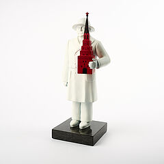 Grisha Bruskin - Birth of a Hero Buerokrat mit Kremlturm, 82000-83, Van Ham Kunstauktionen
