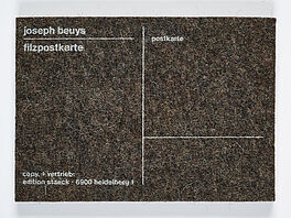 Joseph Beuys - Filzpostkarte, 78036-5, Van Ham Kunstauktionen