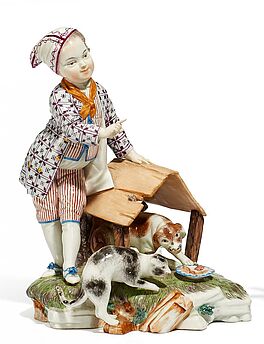 Hoechst - Junge mit Hund und Katze, 58116-25, Van Ham Kunstauktionen