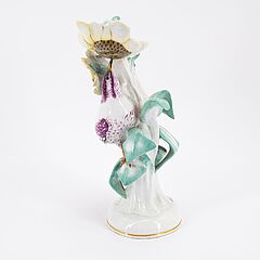 Meissen - Amsel auf Sonnenblume sitzend und an dieser pickend, 76682-8, Van Ham Kunstauktionen