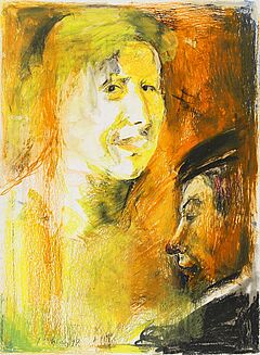 Adrian Ghenie - Ohne Titel Bildnis zweier Maenner, 58925-1, Van Ham Kunstauktionen