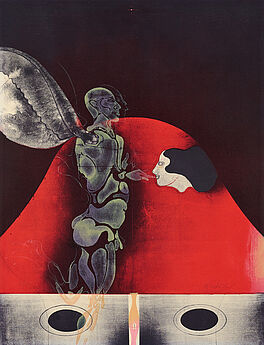 Paul Wunderlich - Der Engel mit dem Zeigefinger, 82000-452, Van Ham Kunstauktionen