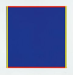 Imi Knoebel - Rot Gelb Weiss Blau 3 Blaetter aus einer Mappe mit 6 Arbeiten Blatt 256, 56801-4079, Van Ham Kunstauktionen