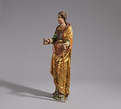 Süddeutsche Schule - Heilige Barbara, 81249-3, Van Ham Kunstauktionen