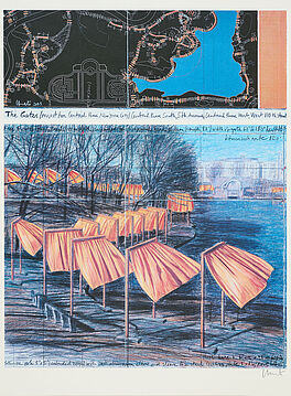 Christo - The Gates Project for the Central Park New York City 1979-2005, 76574-43, Van Ham Kunstauktionen