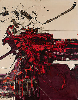 Claude Georges - Komposition in Rot, 75133-3, Van Ham Kunstauktionen
