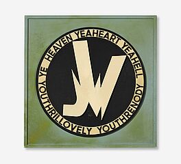 Ferdinand Kriwet - Ohne Titel HEAVEN YEAHEART YEAHELL, 60602-1, Van Ham Kunstauktionen