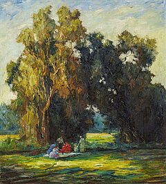 Otto Eduard Pippel - Picknick im Wald, 77126-2, Van Ham Kunstauktionen