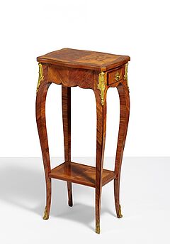 Paris - Table Ambulante<br > mit floralen Einlagen Louis XV, 81741-37, Van Ham Kunstauktionen