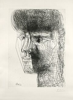 Pablo Picasso - Portrait de jeune fille, 59940-1, Van Ham Kunstauktionen