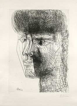 Pablo Picasso - Portrait de jeune fille, 59940-1, Van Ham Kunstauktionen